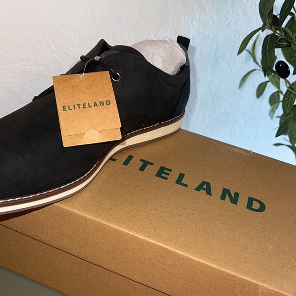 Men's Dress Shoes, Mens Oxford Shoes, Leather Stylish Lace-up Wingtip Brogues, - Picture 7 of 8